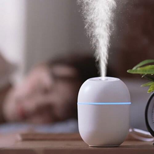 Mini Desktop Usb Humidifier Home Car Water Replenishment Meter Night Light Sponge Stick Humidifier Accessories Silent