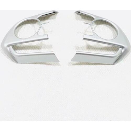 Car Steering wheel Trim for Toyota rav4 2019 Abs Chrome