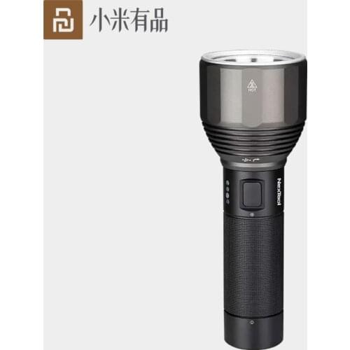 Xiaomi NexTool Type-C Rechargeable Flashlight 2000lm 380M 5 Modes IPX7 Waterproof LED Light Seaching Torch for Camping Hiking