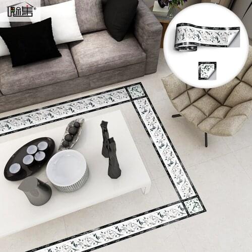 Varietys of styles of pvc skirting line waterproof and wear-resistant European decorative stickers 3D stereo effect