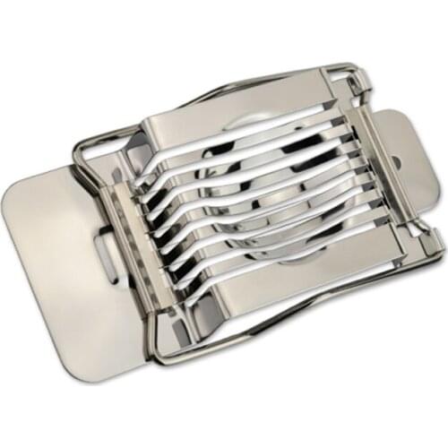 Stainless Steel Boiled Egg Slicer Section Mushroom Tomato Cutter Kitchen Tool