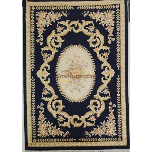 For carpetshaggy rugarea rug french knotted Plush Savonnerie Made To Orderchinese aubusson rug