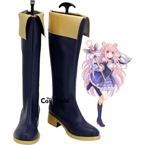 Princess Connect! Re:Dive Kashiwazaki Hatsune Games Anime Customize Cosplay Low Heels Shoes Boots
