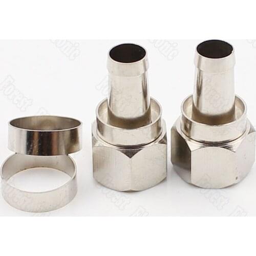 75-5F Cable TV Connector Branch Distributor Amplifier Connector Inch Connector All Copper