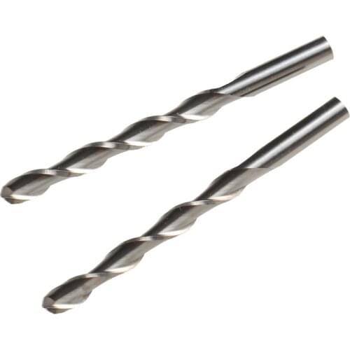 2pcs Shank 6mm x52mm 2 Flutes Engraving Bits End Mill/CNC Router Bit With Hot Sell