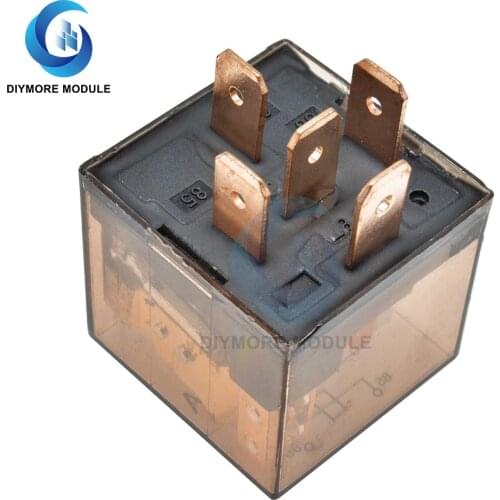 5 Pin DC 12V 24V Waterproof Automotive Relay 100A/80A SPDT Car Control Switching Relays Module