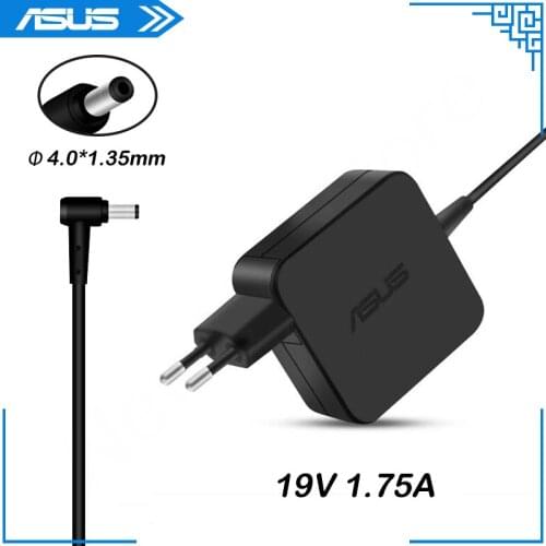 19V 1.75A 33W 4.0x1.35mm AC Adapter Power Supply Charger For Asus L402NA L402MA R541NA E406SA E406MA E203M E203MA E210M E210MA