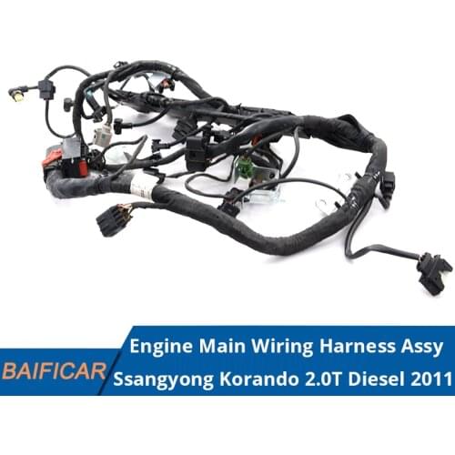 Baificar Brand New Genuine Engine Main Wiring Harness Assembly Motor Cable 6711500233 For Ssangyong Korando 2.0T Diesel 2011