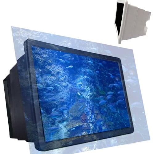 Besegad Universal Cell Phone Smartphone Stand Holder Screen Enlarger Magnifying Magnifier for 3D Movie Video Display Projector