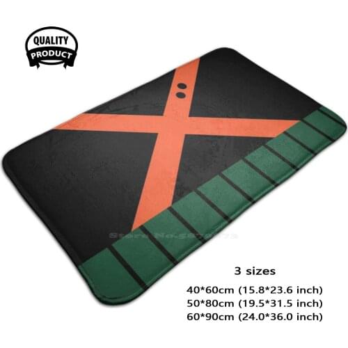 Boom Boom Hero Soft House Family Anti-Slip Mat Rug Carpet Ua Hero Super Hero Superhero Boom Plus Explode Fire Ultra Highschool