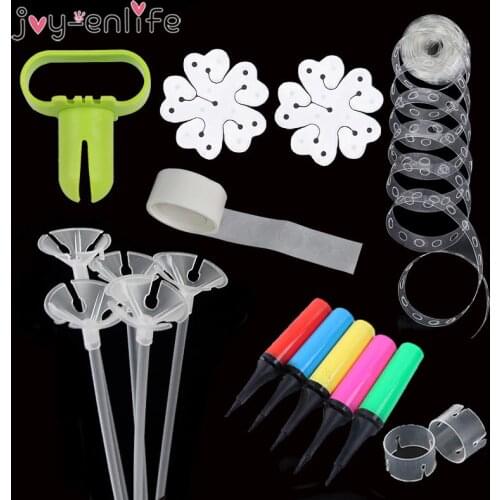 CYUAN Wedding Party Decor Balloons Accessories Balloon Chain Ballon Connector Clips Flower Seal Clips Balons Glue Birthday Decor