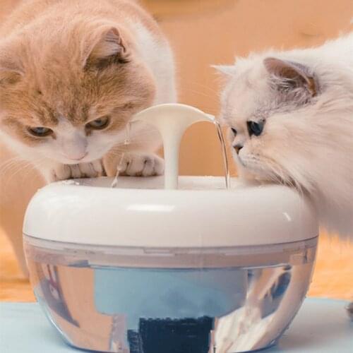 1.5L Automatic Cat Drinking Water Source Feeder Bowl Pet Dog Cats Dispenser Mute Water Dogs Automatic Drinker Electric Source