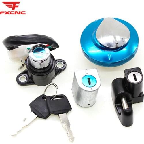 For Honda CMX250 Rebel CA125 1995-1999 1998 1997 1996 Motorcycle Ignition Key Switch Seat Lock Fuel Tank Gas Cap Cover Set