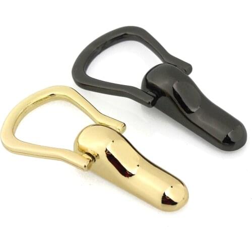 2pcs Metal Bag Side Edge Hang Buckle New Style Clip Clasp for DIY Leather Craft Bag Strap Belt Handle Shoulder Accessories