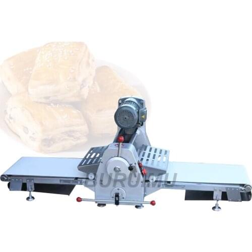 Stainless Steel Puff Pastry Machine Desktop Bread Pizza Dough Sheet Shortening Making Machine