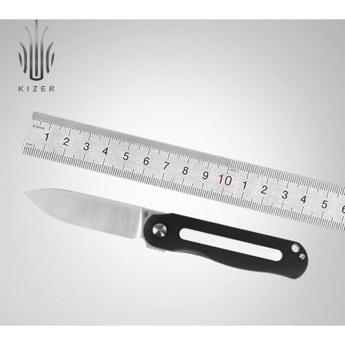 Kizer Survival Knife V3567N1/N2 Lätt Vind Mini 2020 New EDC Hunting Knife Designed by Gage Outdoor Camping Tools