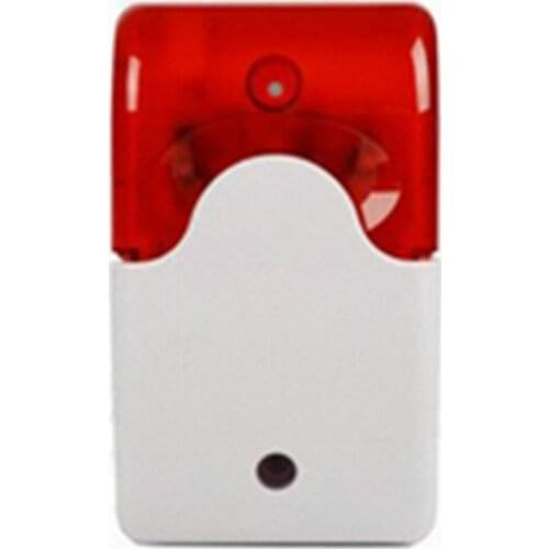 Wired Strobe Siren Alarm sound&flash siren For GSM Alarm System