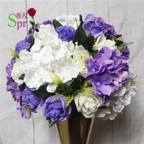 SPR Free shipping-4pcs/lot wedding centerpiece table decoration flowers Rose Pitaya Road lead flower (only the flowers)