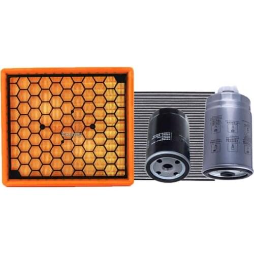 Air filter + air conditioning filter + oil filter + diesel filter for SAIC MAXUS T60 2.8T
