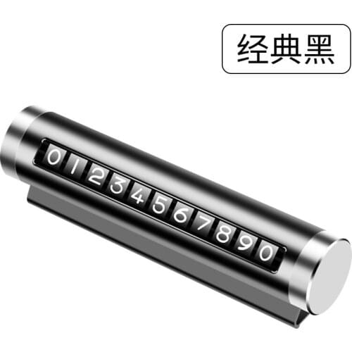 Temporary car parking plate moving license plate metal moving license plate parking number plate parking plate