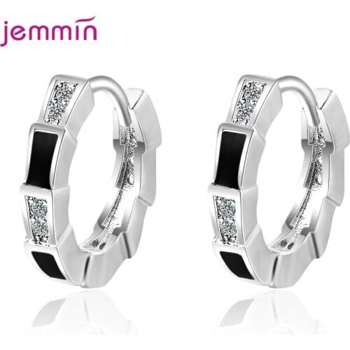 925 Sterling Silver Crystal AAAA+ CZ Round Earrings for Women Luxury Cubic Zirconia Wedding Earrings Fashion Jewelry