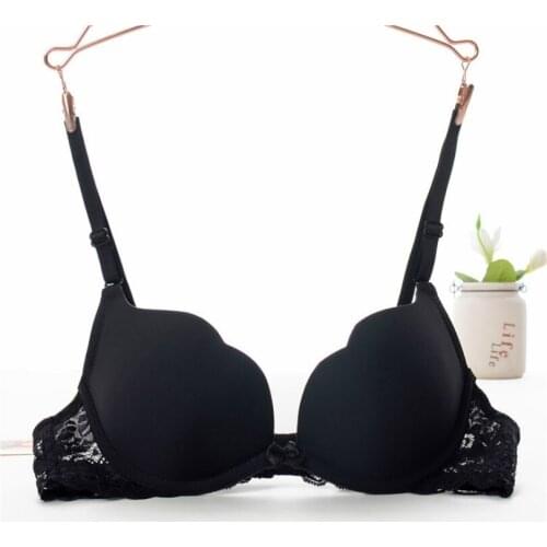 Women Lace Push Up Bra Gather Women Sexy Brassiere Super Women Push Up Bra For Girls Thick Padded Bras Sexy Underwear Gather