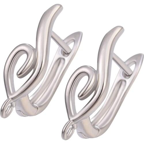 NEW Earring Hooks Accessories for Jewelry Earrings Making DIY Handmade Women Tassle Crystal Earrings Gift Wholesale