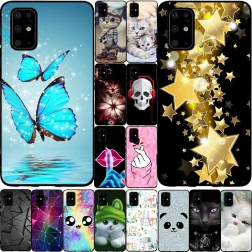For Samsung Galaxy S20 Case Cover Soft TPU Back Cover For Samsung Galaxy S20 Plus Case Silicon Cute Cartoon On Samsung S20 Ultra