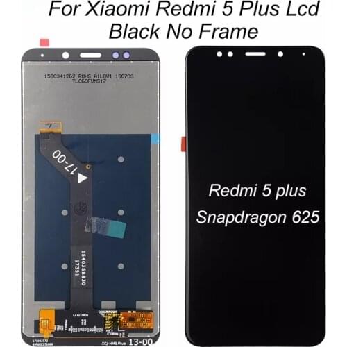 For Xiaomi Redmi 5 Plus LCD Display Touch Screen Digitizer Replacement+Tool Kits