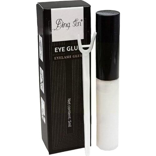 False eyelash glue Clear Quick Dry Waterproof Eyelash tool cosmetic eyelash Long-lasting Glue Makeup P0N4