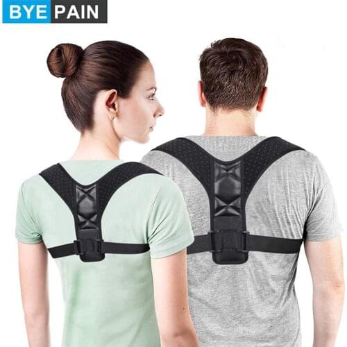 BYEPAIN Back Posture Corrector Spine Corrector Back Shoulder Lumbar Brace Support Belt Posture Correction Back Blet