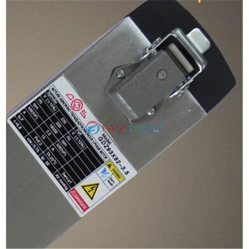 NEW 3.5KW 1.92NM 220V 15A 300Hz ER25 6mm 18000rpm Square Spindle Motor Woodworking Engraving GDZ93x82-3.5(220V)