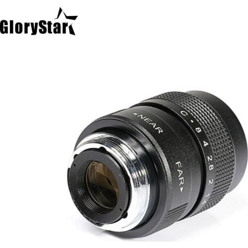 GloryStar 25mm CCTV F1.4 TV Movie lens+C Mount+Metal lens hood For Fujifilm X-E2 / X-E1 / X-Pro1 / X-M1 / X-A2 / X-A1 X-T1 C-FX