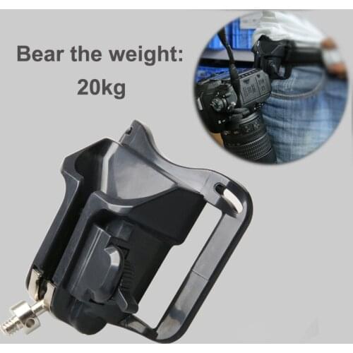 Camera Quick Strap Clip Holster Mount Waist Belt Buckle Button for Nikon D750 D800 D600 D5500 D7100 D7000 D7200 D7700 Canon 750D