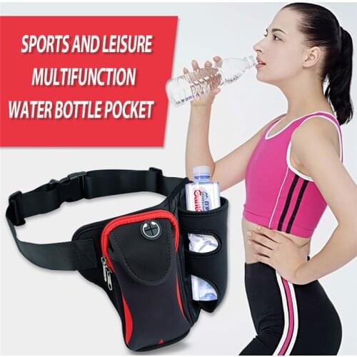 Sport Gym Arm Band Bag Running Waist Bag Waterproof Sports With Bottle 6.0 inch Universal Smartphone Armband Sports Running Bag