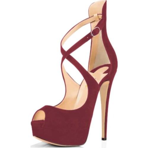 SHOFOO shoes,Beautiful fashionable womens shoes, about 14.5cm high-heeled sandals, womens sandals.Summer womens shoes