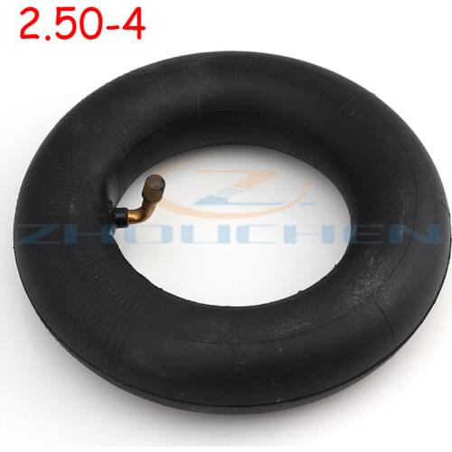 Brand new 4-inch motorcycle tire inner tube 2.50-4 tire metal bend valve valve for gasoline and electric scooter bicycles