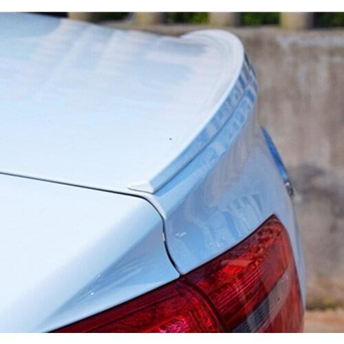 For Audi A3 Sedan S3 high quality 2021 ABS Plastic Unpainted Color Rear Spoiler Wing Trunk Lid Cover Car Styling