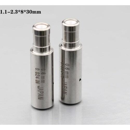 2pc EDM/Driling Wire Cutting Machine Parts White Ceramic Electrode Guide 1.1-2.3mm