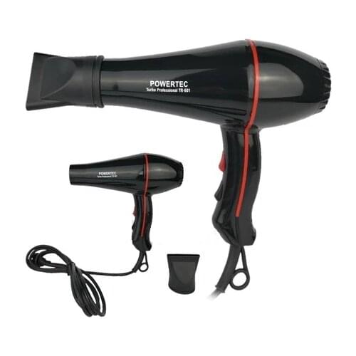 Tr-601 Black Turbo Professional Hair Dryer