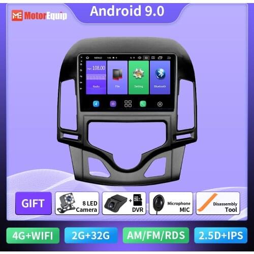 Car Radio 2din For Hyundai I30 2009 2010-2016 Android 2din Multimedia Player GPS Navigation Audio Stereo Video no dvd 4G WiFi