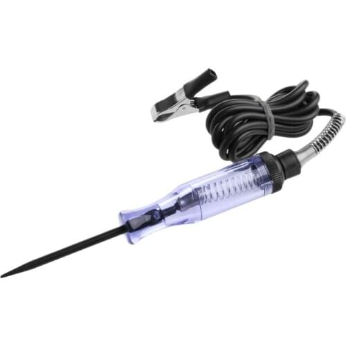 Car Voltage Circuit Tester Tool For 6V-24V DC System Probe Continuity Test Light