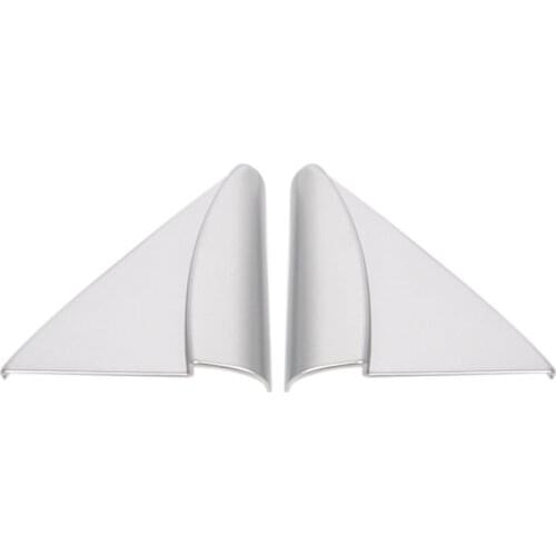 For Nissan Navara NP300 2015-2020 Car Interior Window A-Pillar Speaker Horn Cover Trim Frame Sticker Accessories, Silver