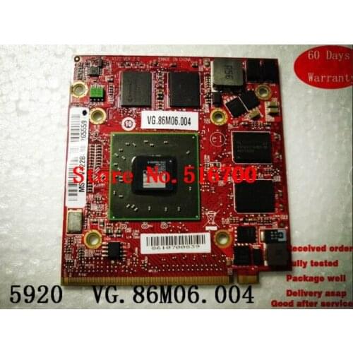 Quality HD3650 card For ACER 5920 8920 6530G VG.86M06.004 216-0683013 graphic card 256MB Tested