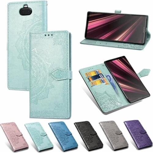 Leather Flip Case for Sony Xperia XA3 ultra XZ3 XZ4 Wallet Phone Bag Coque Screen Protector for Sony Xperia XA3 ult XZ3 XZ4 Film