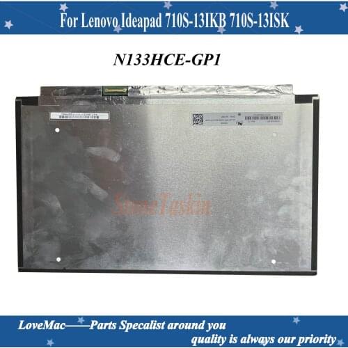 Original For Lenovo Ideapad 710S-13IKB 710S-13ISK 80SW 80VQ 13.3"LCD Screen Matrix Panel Display LP133WF4 SPB1 N133HCEGP1 tested