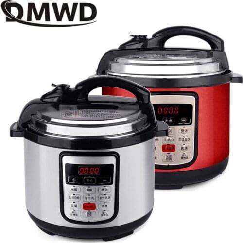 4L/5L/6L Multifunctional Programmable Pressure slow cooking pot non-stick Rice Cooker Stainless Steel Electric Pressure Cooker