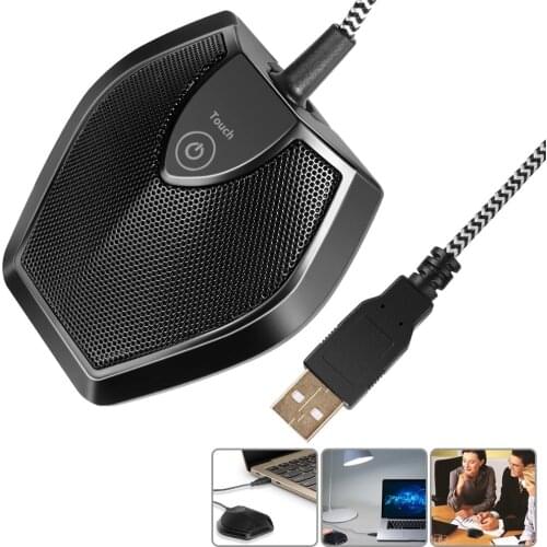 Neewer 192KHZ/24Bit USB Omnidirectional Condenser Microphone for Video Conference,Recording,OnlineClass,Court Reporter,Plug&Play