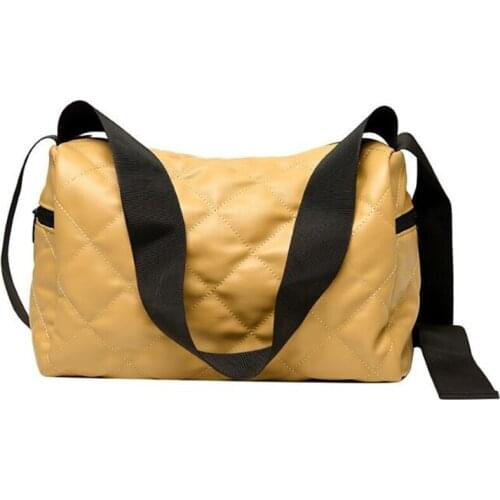 Winter New Fashionable big bag for women autumn / winter 2020 new Lingge embroidered pillow bag Handbag Bags Tote Messenger Bag