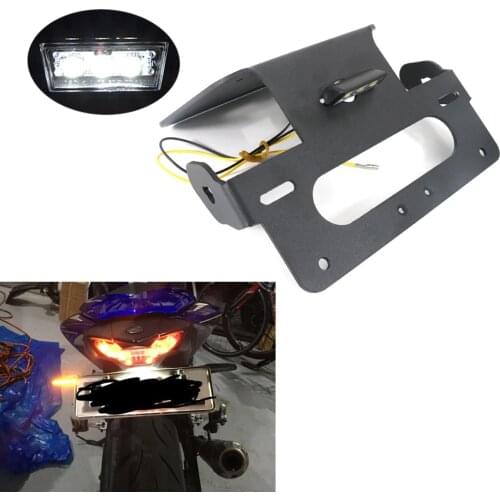 Fit For Yamaha YZF-R3 MT25 MT03 MT-03 2015 YZF R25 2014-2020 Motorcycle Rear Tail Tidy License Plate Fender Eliminator kit Black
